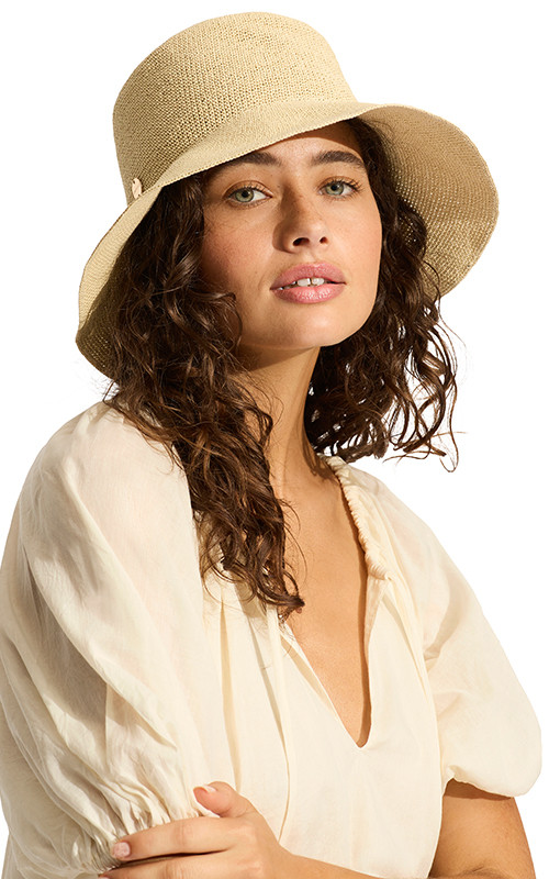 Packable Raffia Bucket Hat : Natural - Hats - ALL ACCESSORIES - ACCESSORIES