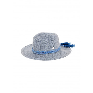 Shadylady Collapsible Fedora : Indigo