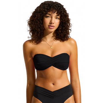 Collective Twist Bandeau : Black