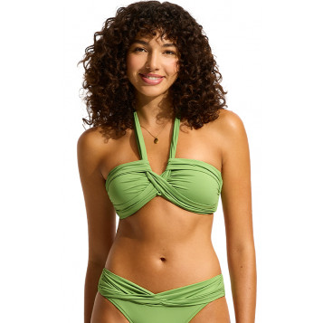 Collective Halter Bandeau : Sage