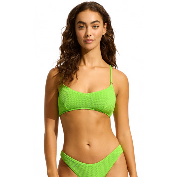 Sea Dive Bralette : Jasmin Green