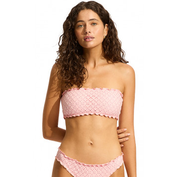 Day Dreamer Tube Top : Dusty Pink