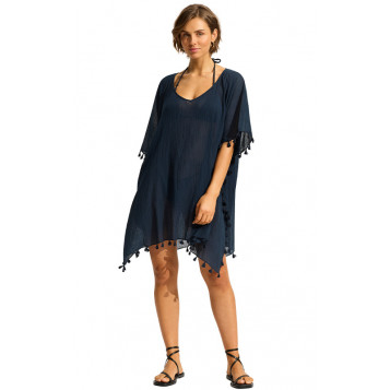 Amnesia Kaftan : Indigo