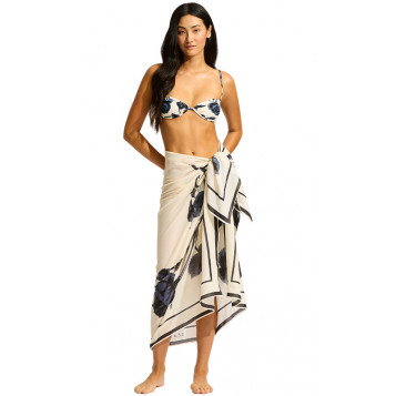 Rococo Sarong : Black