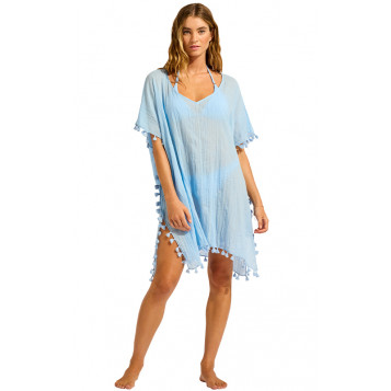 Amnesia Kaftan : Cornflower