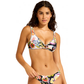 Riviera Coast Ring Front Tank : Black