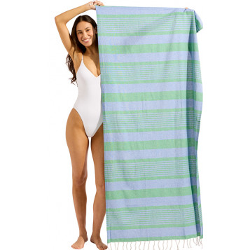 Turkish Towel Set : Vivid Green