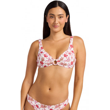 Summer Chintz Multifit Ring Front Tank : Ecru