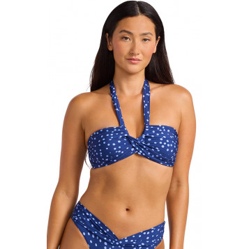 Halter Bandeau : Classic Navy