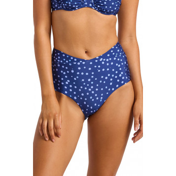 Ruched Band High Waist Pant : Classic Navy