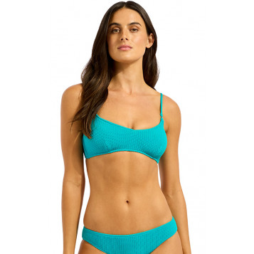 Sea Dive Bralette : Caribbean Blue