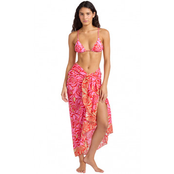 Sarong : Tomato Red